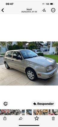 VOLKSWAGEN GOLF 1.8 MI GL 8V GASOLINA 4P MANUAL